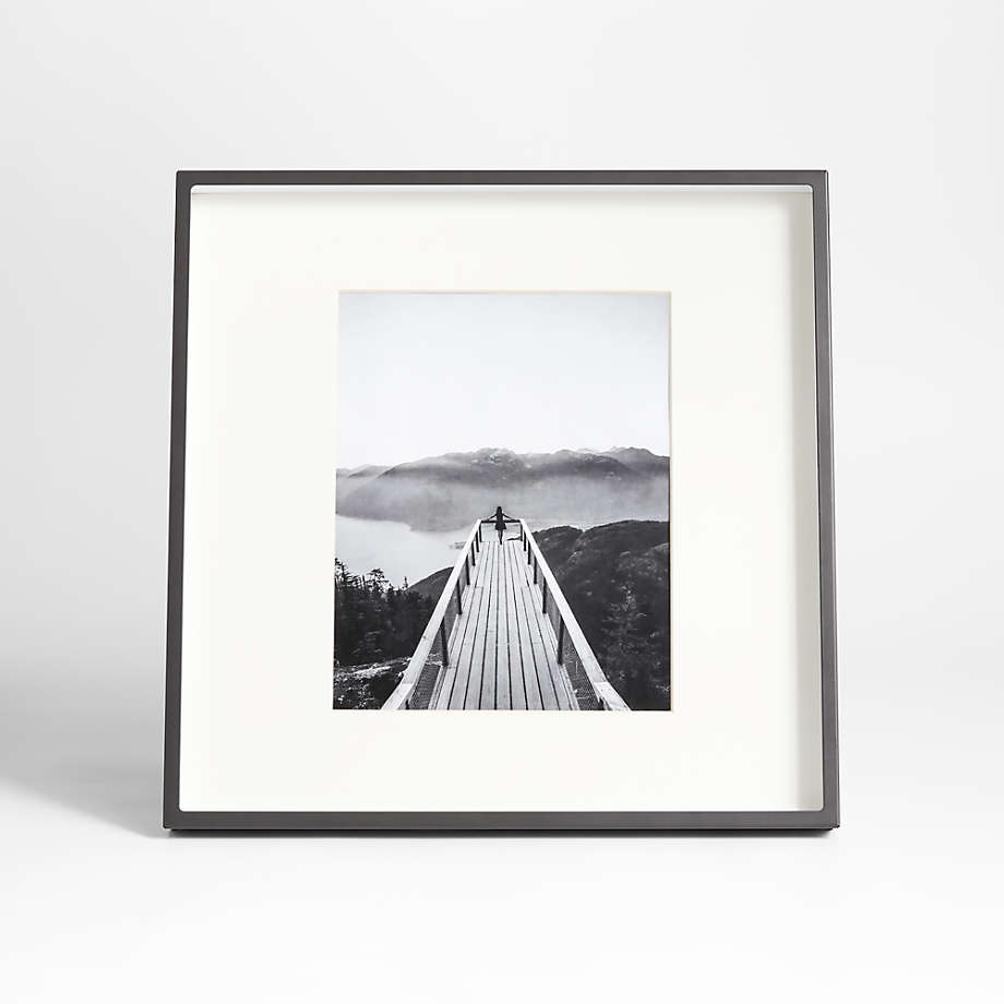 5 x 7 Frame with Symmetrical Wire Back Brass - Threshold™