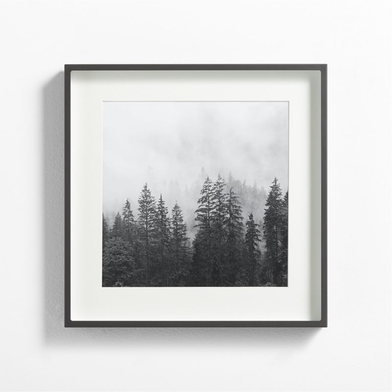 Brushed Black 11x11 Picture Frame