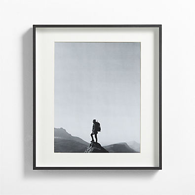 View Brushed Black 11x14 Picture Frame details