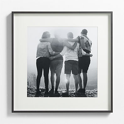 View Brushed Black 18x18 Wall Picture Frame details