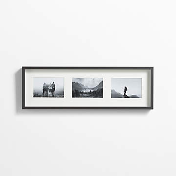 Set Of 7 Gallery Frame Set Black - Room Essentials™ : Target