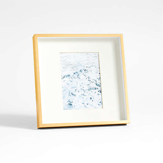 Brushed Brass 5x7 Picture Frame