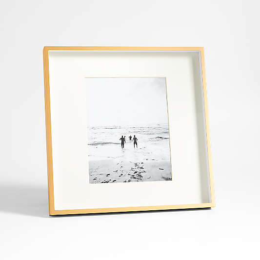 Brushed Brass 8x10 Picture Frame