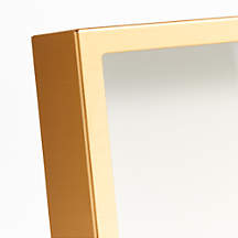 Brushed Brass 5x7 Frame + Reviews | Crate & Barrel