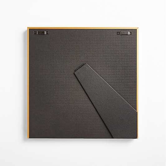 Brushed Brass 11x11 Wall Picture Frame
