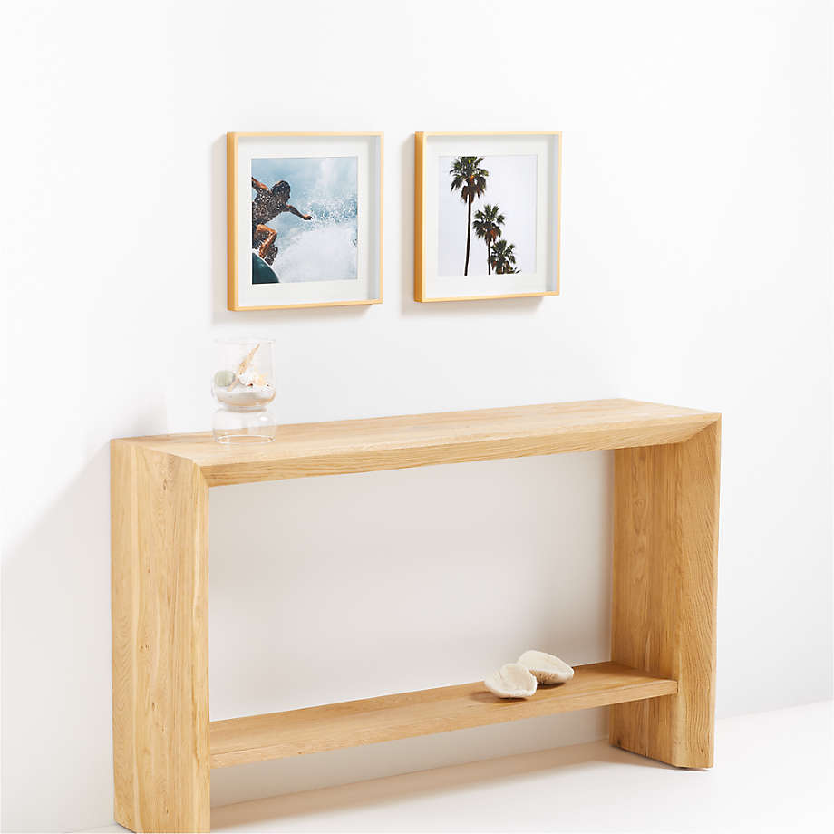 6-Piece Walnut Wood 11x11 Gallery Wall Picture Frame Set + Reviews, Crate  & Barrel