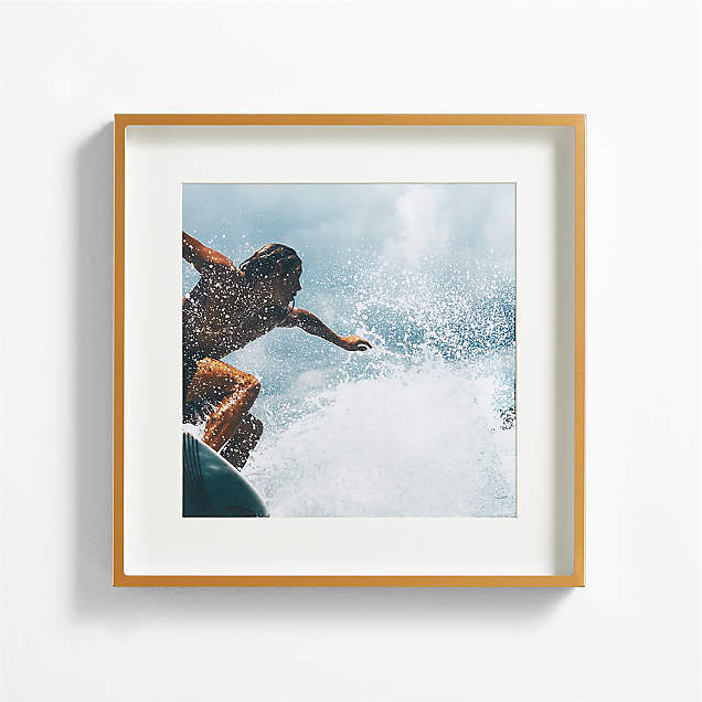 Brushed Brass Picture Frame Gallery, Set of 3 + Reviews Crate