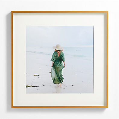 View Brushed Brass 18x18 Wall Picture Frame details