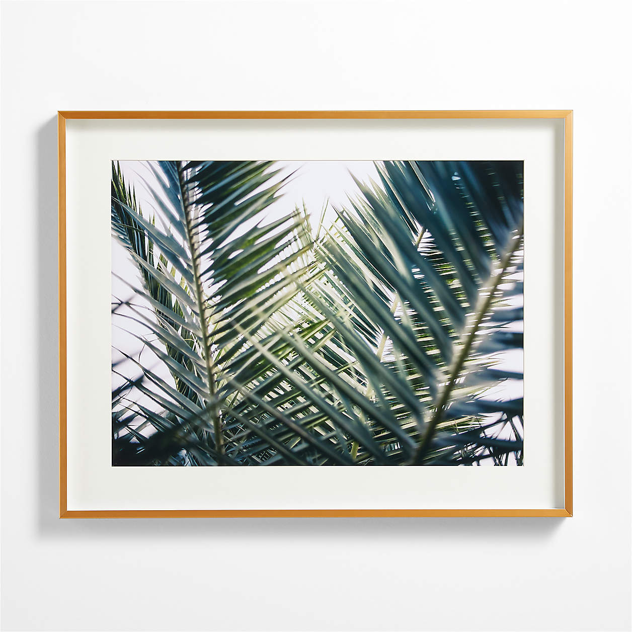 Brushed Brass 18x24 Wall Photo Picture Frame + Reviews Crate & Barrel