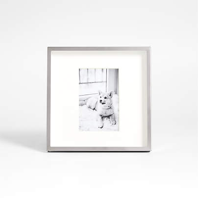 Brushed Brass 8x10 Frame + Reviews | Crate & Barrel