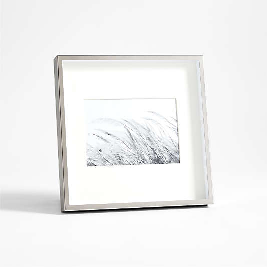 Brushed Silver 5x7 Picture Frame