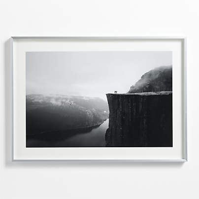 Brushed Silver 20x30 Wall Picture Frame