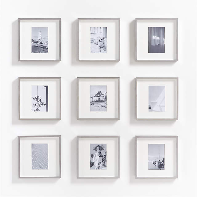 40 x 40 Gallery Wall Metal Frame (Set of 9)
