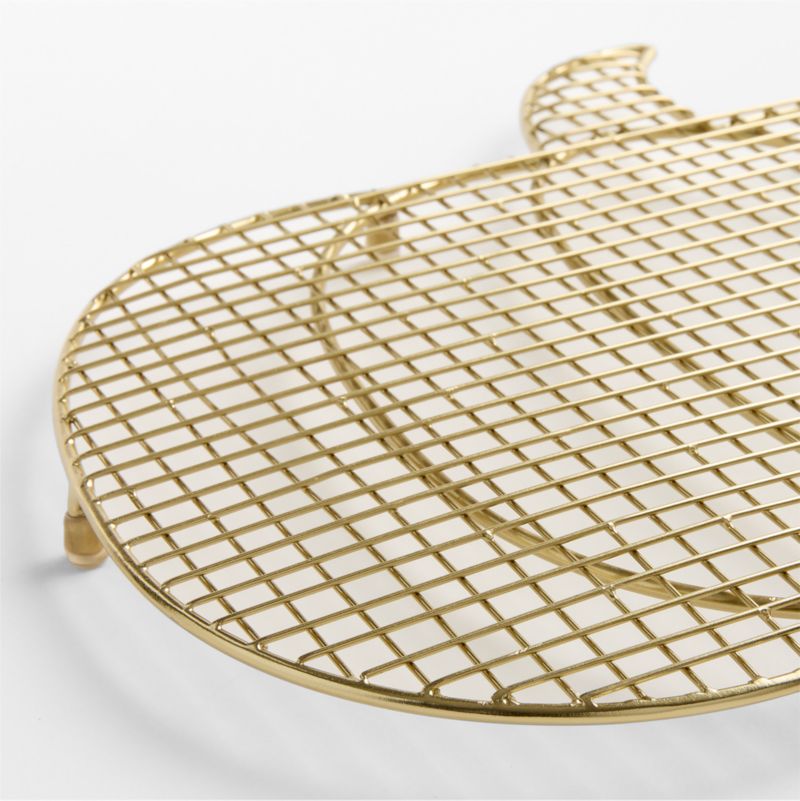 Brass Pumpkin Cooling Rack - image 2 of 3