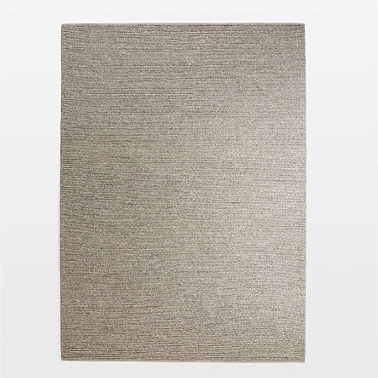 Bruges Performance Sweater Knit Grey Area Rug 9'x12'