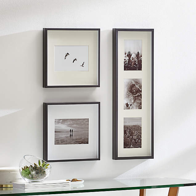 Brushed Brass Picture Frames Crate And Barrel 9287