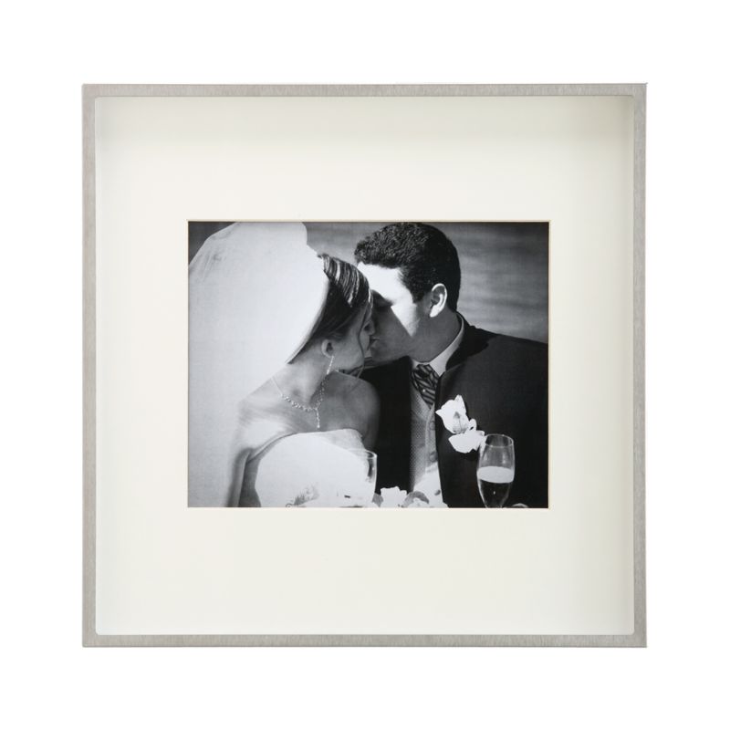 Brushed Silver 8x10 Frame