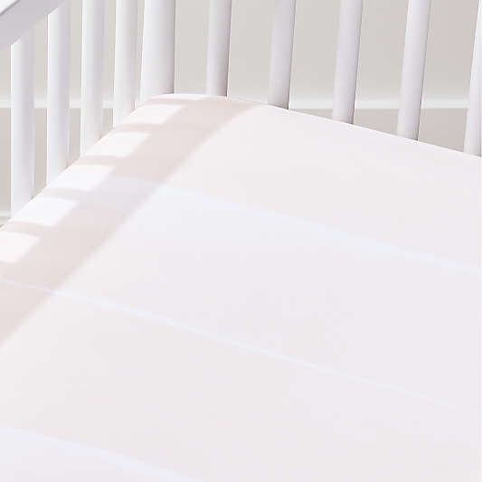 Organic Brushstroke Crib Fitted Sheet