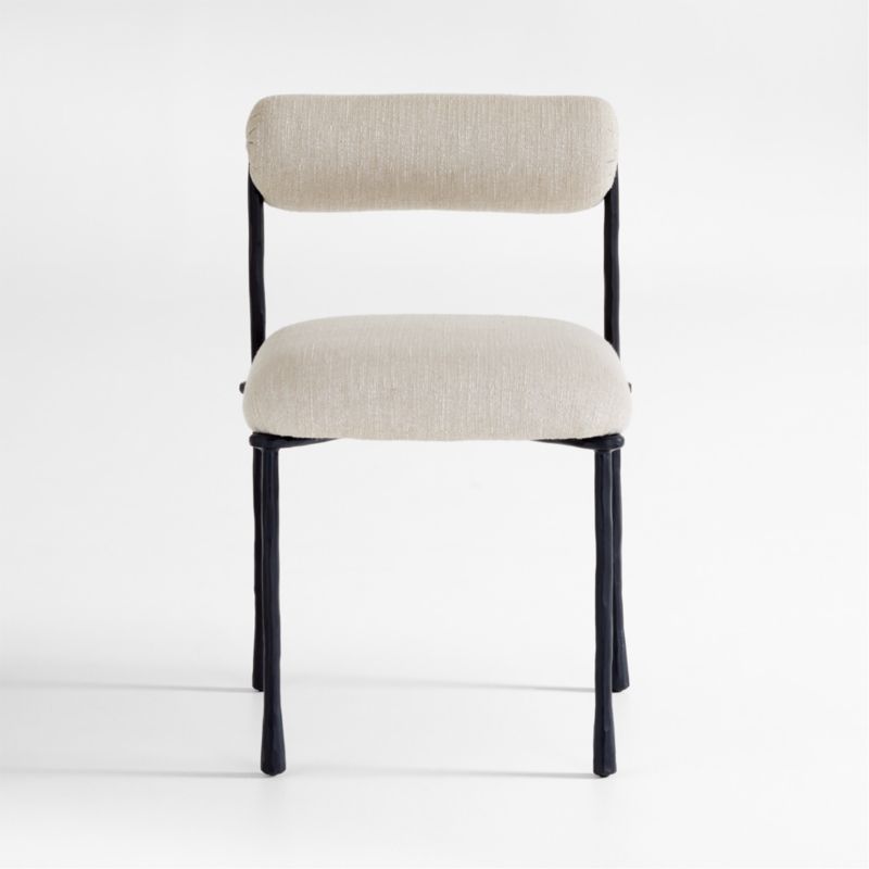 Brussels Metal Upholstered Dining Side Chair - image 0 of 9