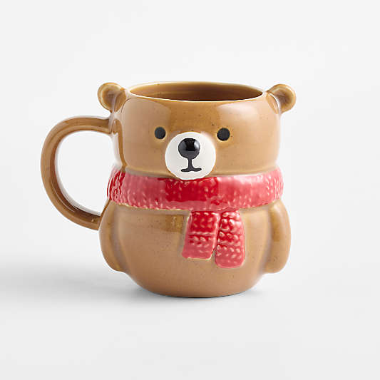 Brown Bear 13-oz. Holiday Mug