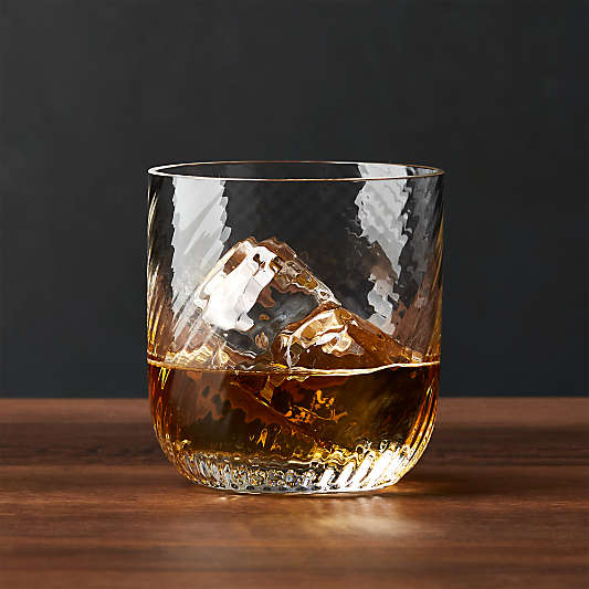 Double Old Fashioned Glasses Crate and Barrel