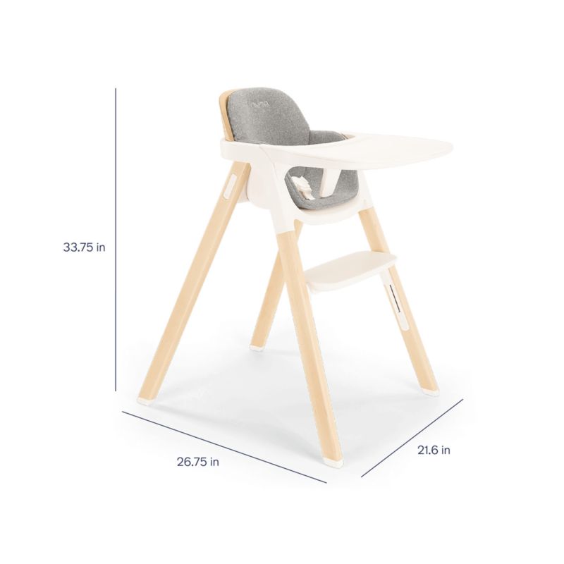 Nuna BRYN Heritage Baby High Chair + Newborn Rocker - image 2 of 6