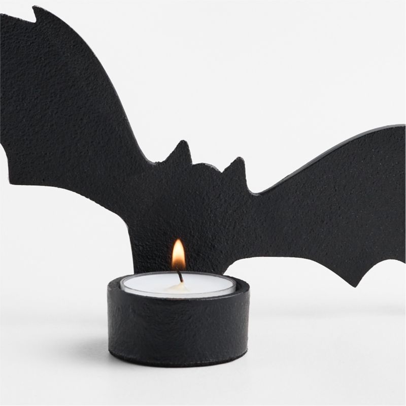 Bat Large Tealight Candle Holder 10" - image 4 of 6