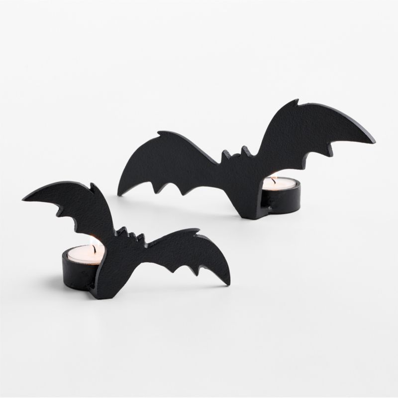 Bat Large Tealight Candle Holder 10" - image 1 of 6