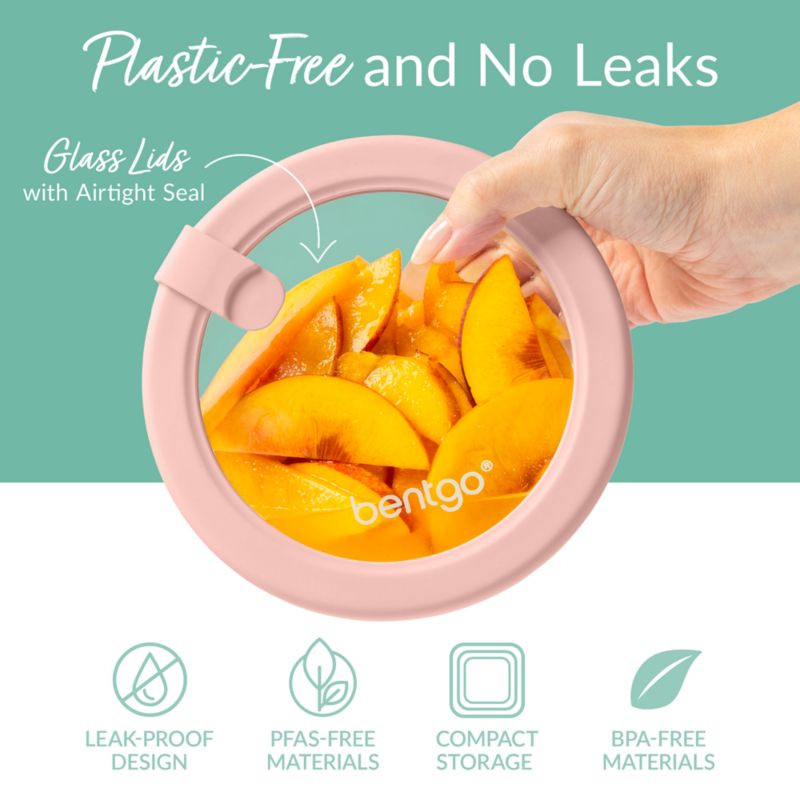 Bentgo Signature 12-Piece Desert Sage Multi-color Glass Food Storage Set - image 2 of 6