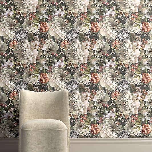 Botanica Multi-Colored Floral Wallpaper