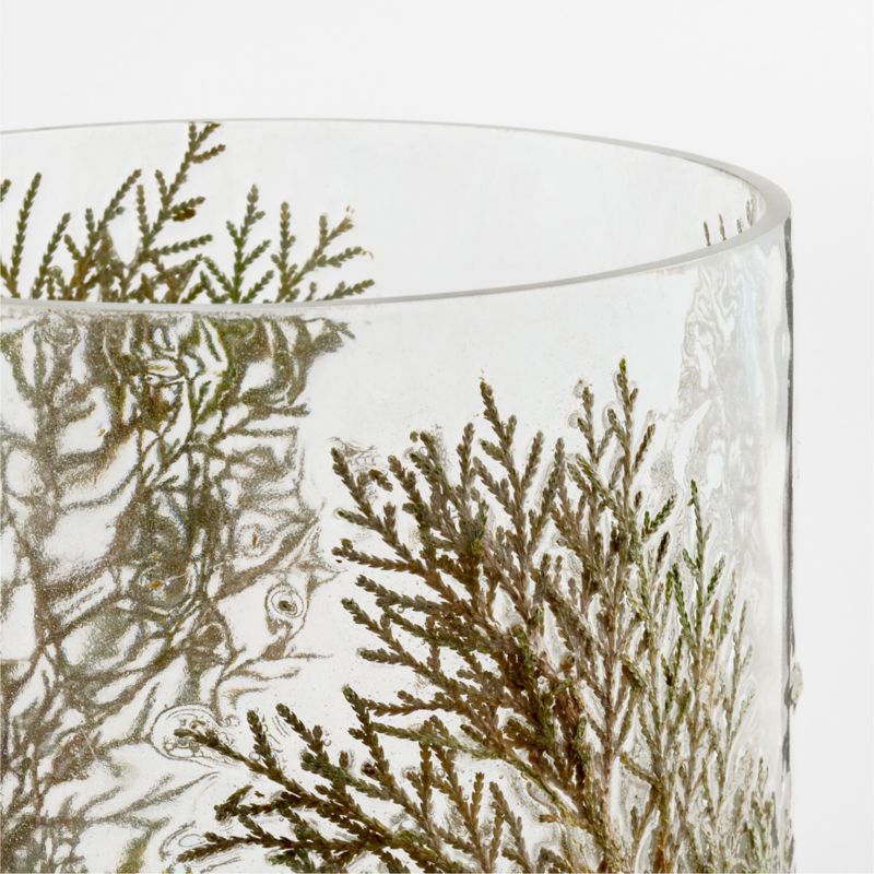 Botanical Glass Hurricane, Small 5" - image 2 of 5