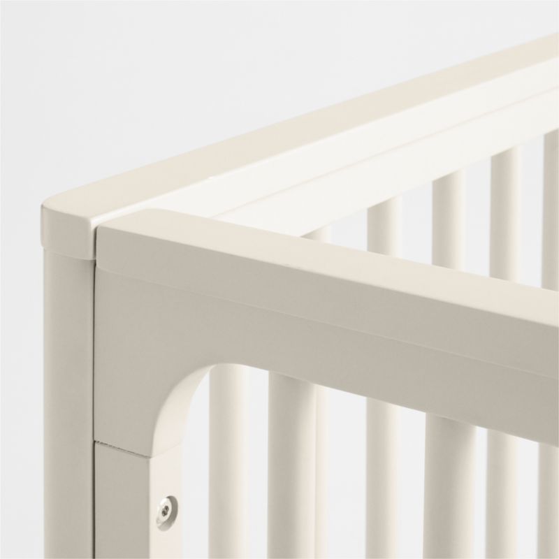 Beatrix Linen Wood Convertible Crib - image 5 of 6