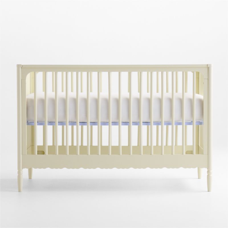 Beatrix Linen Wood Convertible Crib - image 4 of 6