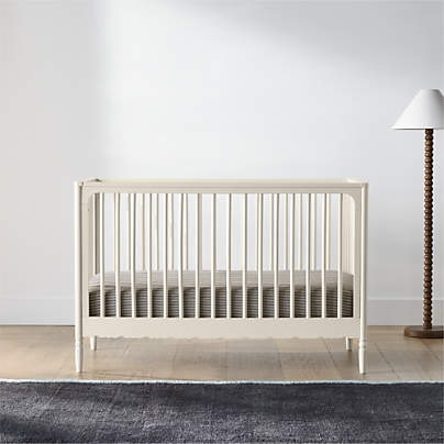 Beatrix Linen Wood Convertible Crib