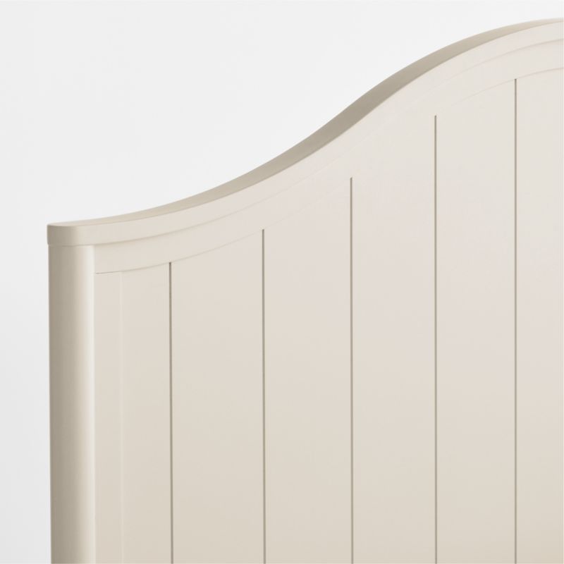 Beatrix Linen Wood Kids Full Bed - image 4 of 9