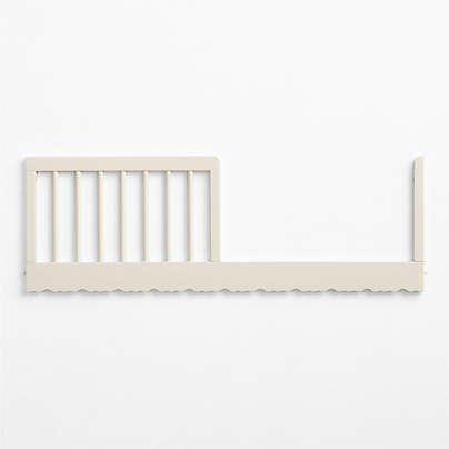 Beatrix Linen Wood Toddler Bed Rail
