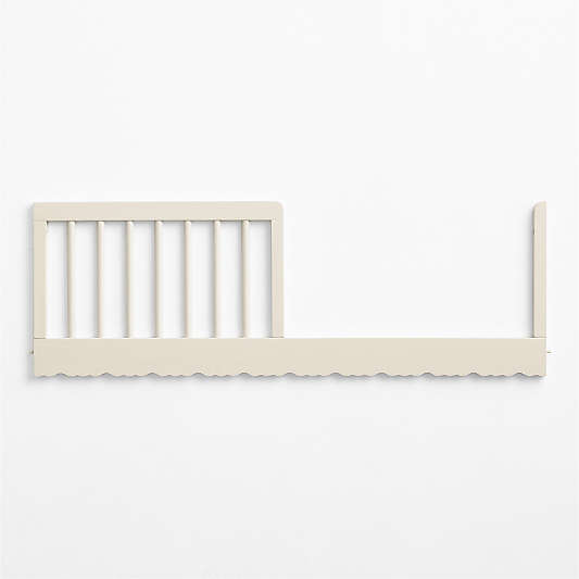 Beatrix Linen Wood Toddler Bed Rail