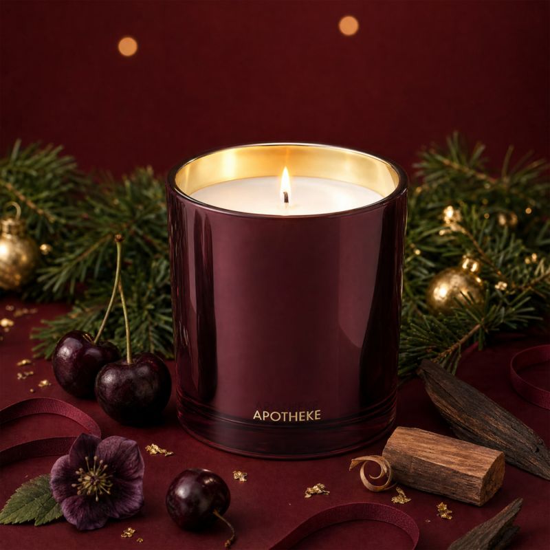 Apotheke Bitter Cherry 1-Wick Scented Candle - image 1 of 2