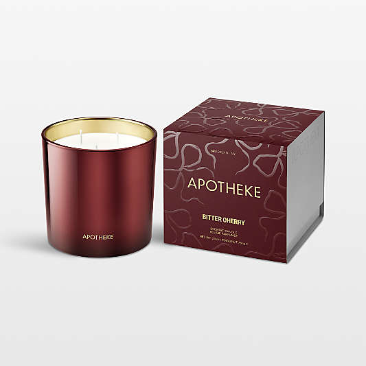 Apotheke Bitter Cherry 3-Wick Scented Candle