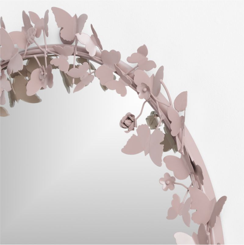 Butterfly Purple Arch Mirror - image 2 of 3