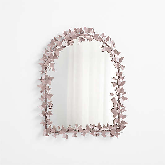 Butterfly Purple Arch Mirror