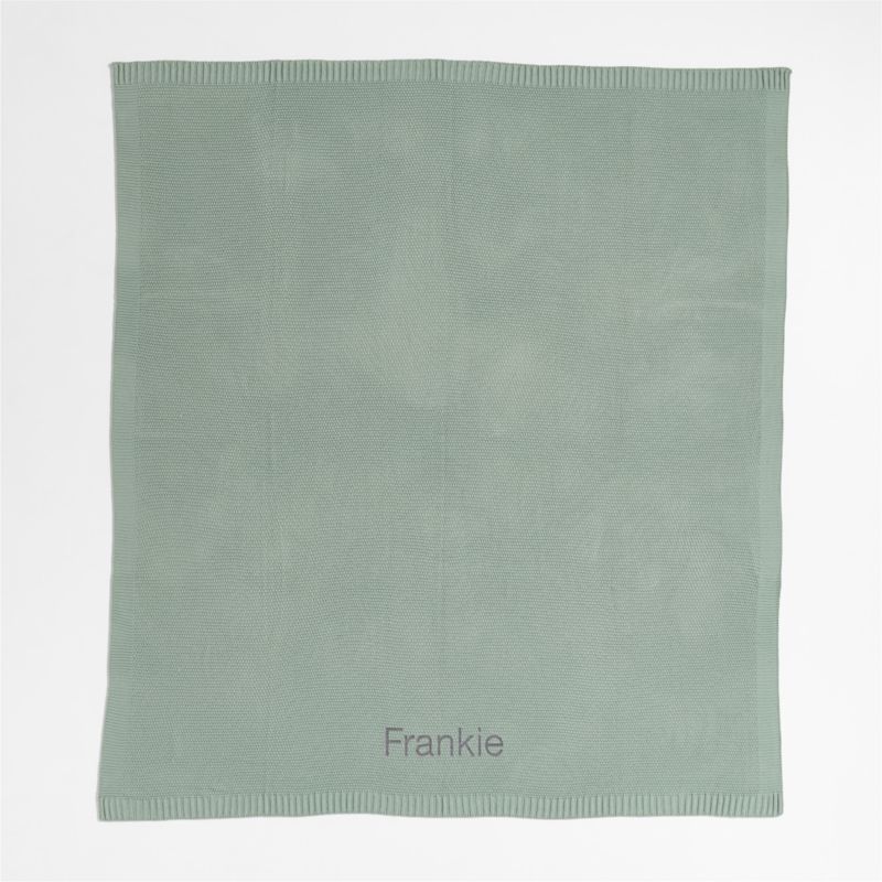 Bubble Knit Verte Green Kids Bed Blanket - image 2 of 6