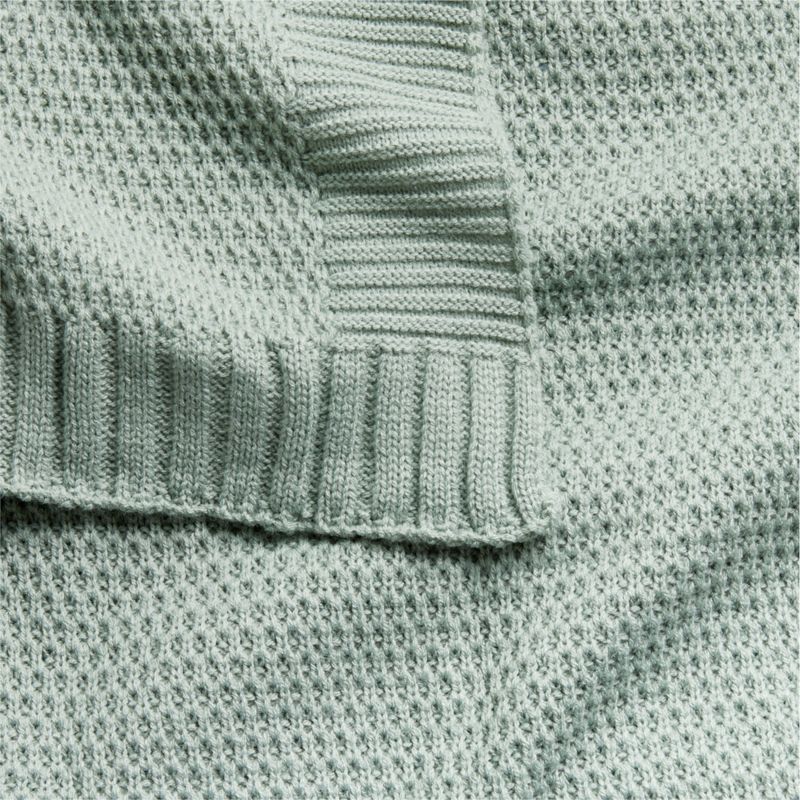 Bubble Knit Verte Green Kids Bed Blanket - image 4 of 6