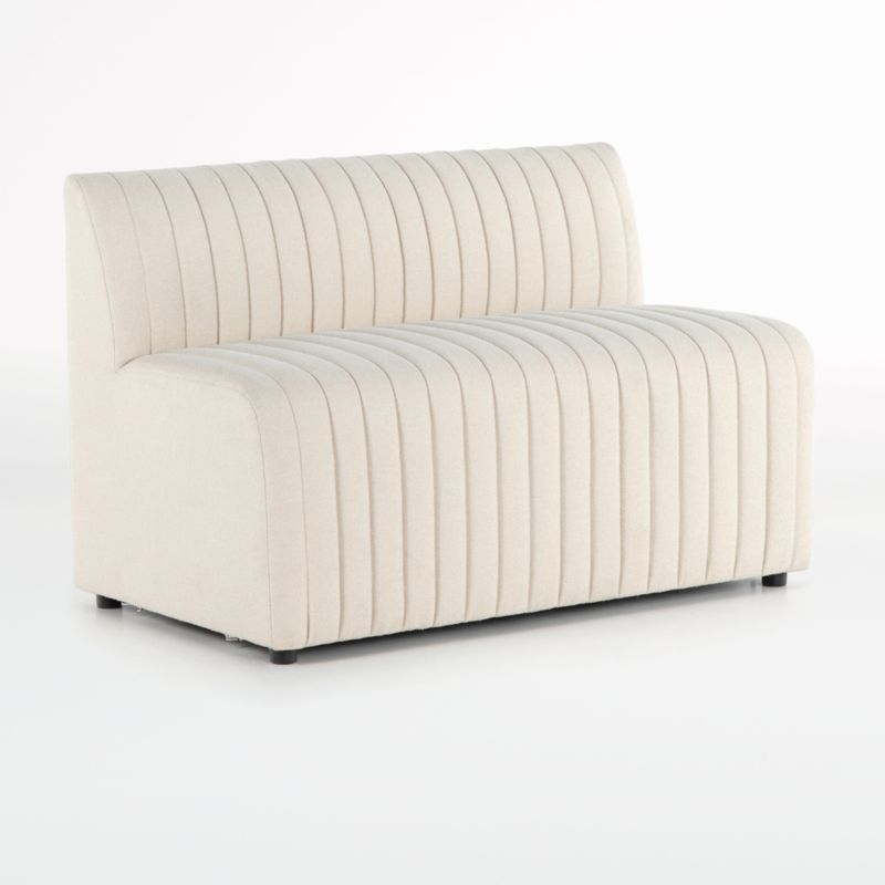Buchanan Channel Stitch Upholstered Banquette Bench