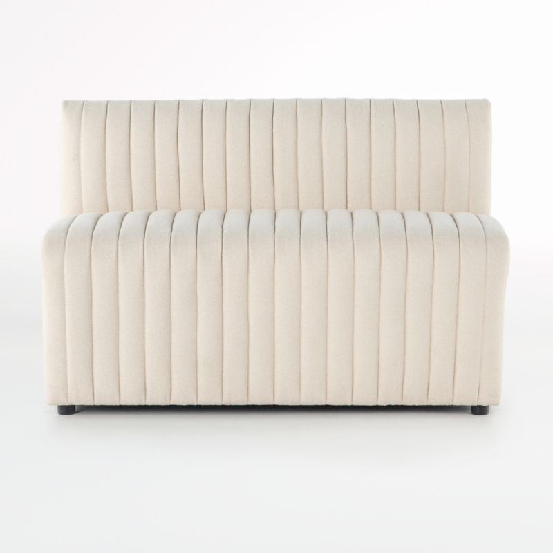 Buchanan Channel Stitch Upholstered Banquette Bench