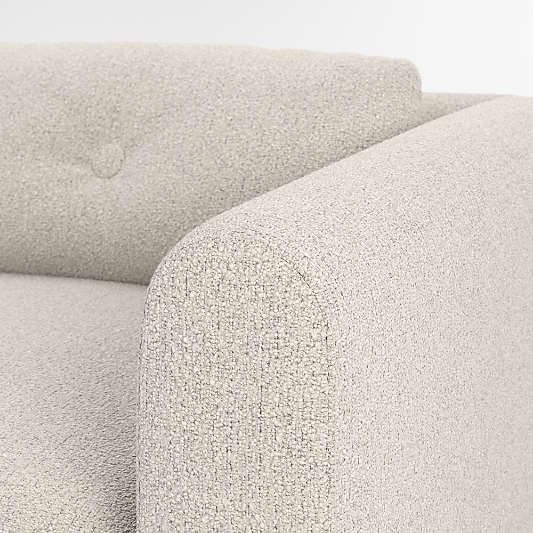 Bucktown Modular 7-Piece L-Shaped Wedge Sectional Sofa with Ottoman