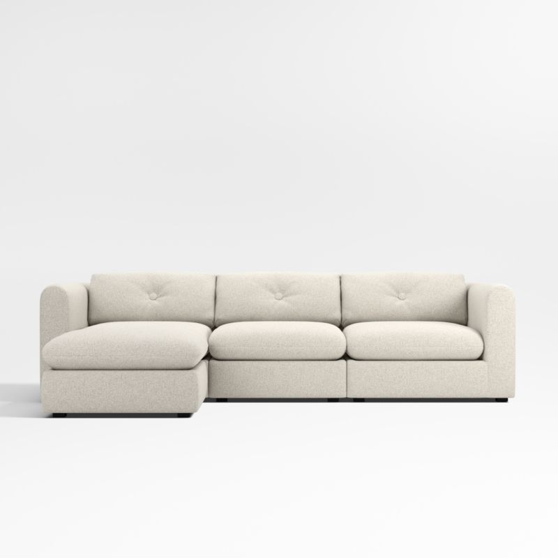 Bucktown Modular -Piece Sectional Sofa with Ottoman
