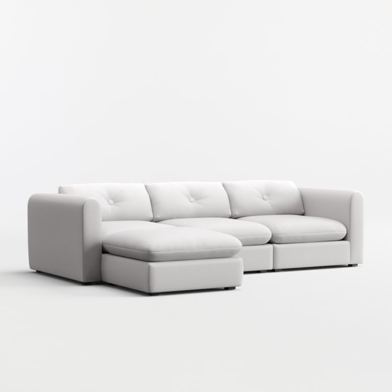 Bucktown Modular 4-Piece Sectional Sofa with Ottoman - image 3 of 8