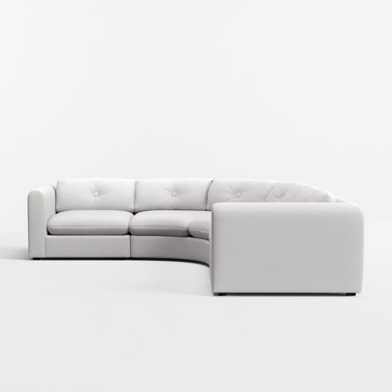 Bucktown Modular 4-Piece L-Shaped Wedge Sectional Sofa - image 4 of 12