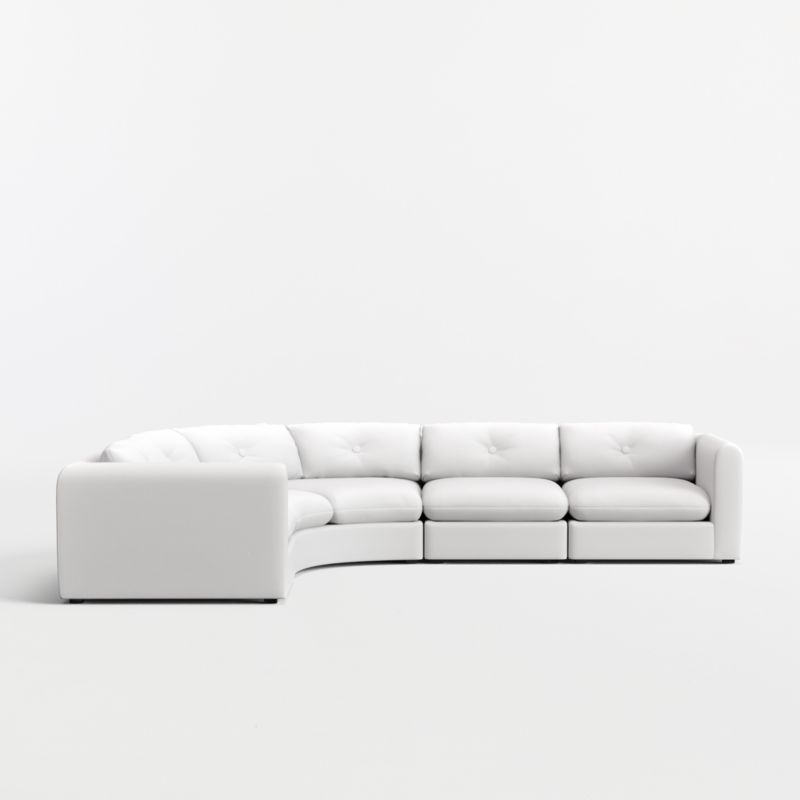 Bucktown Modular 4-Piece L-Shaped Wedge Sectional Sofa - image 3 of 12